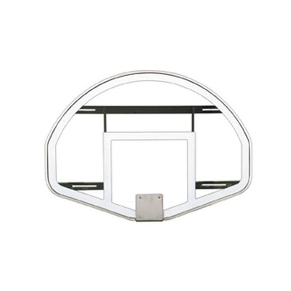 First Team First Team FT233 Tempered Glass 39 X 54 in. Fan-Shaped Glass Backboard FT233